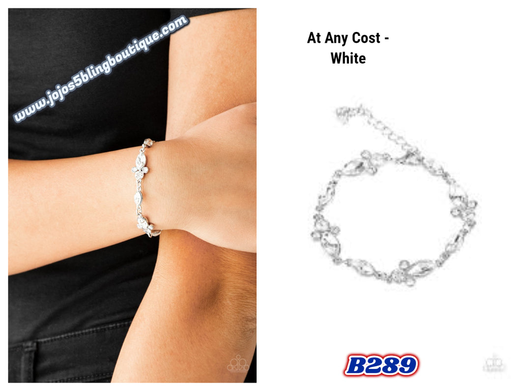 At Any Cost - White B289