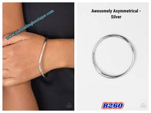 Load image into Gallery viewer, Awesomely Asymmetrical - Silver B260