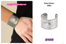 Load image into Gallery viewer, Aztec Artisan - White B408