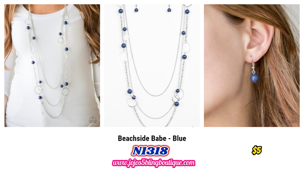 Beachside Babe - Blue N1318
