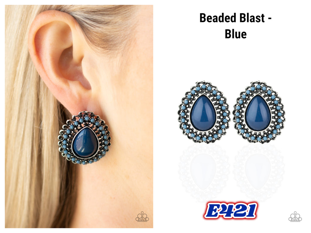 Beaded Blast - Blue