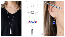 Load image into Gallery viewer, Because of the Brave - Blue N1014
