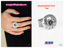Load image into Gallery viewer, Blooming Beach Party - Red R189