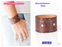 Load image into Gallery viewer, Boots And Broncos - Brown BW82