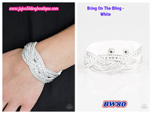 Load image into Gallery viewer, Bring On The Bling - White BW80