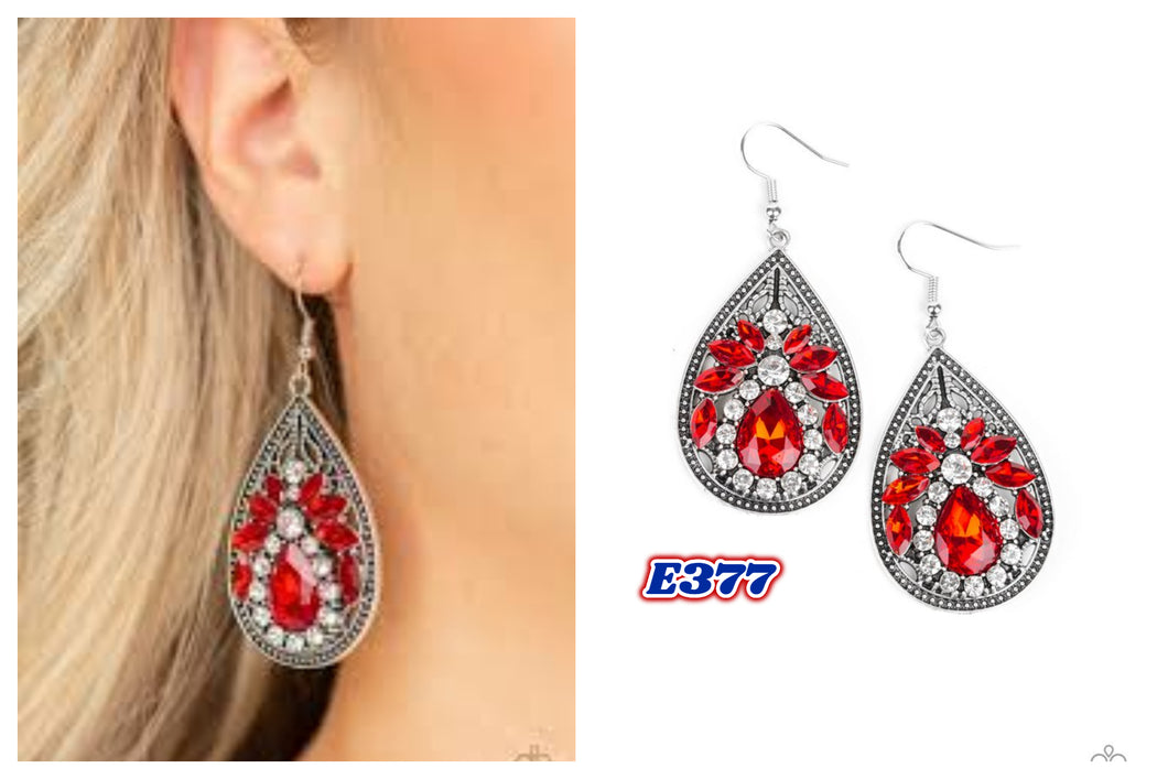 Candlelight Sparkle - Red