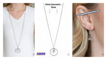 Load image into Gallery viewer, Chicly Geocentric- Silver N900