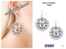 Load image into Gallery viewer, Choose To Sparkle - Purple E485