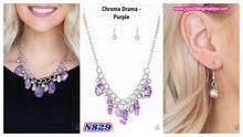 Load image into Gallery viewer, Chrome Drama - Purple N829