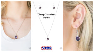Classy Classicist - Purple N783