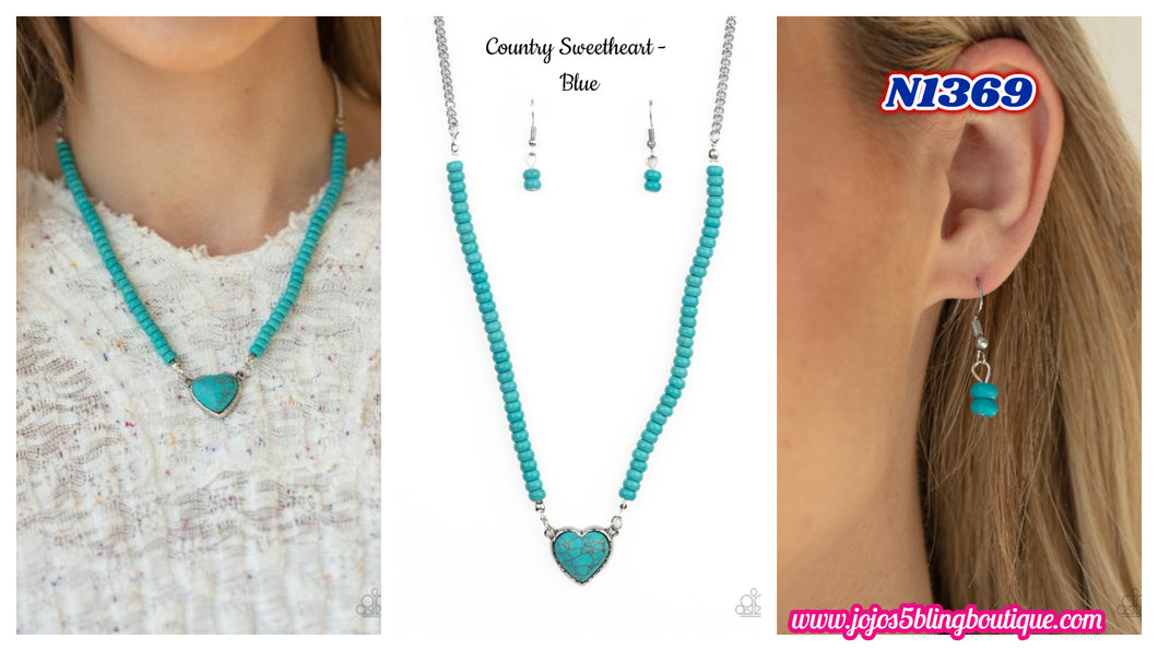 Country Sweetheart - Blue N1369