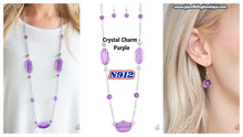 Load image into Gallery viewer, Crystal Charm - Purple N912