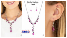 Load image into Gallery viewer, Crystal Couture - Purple N660