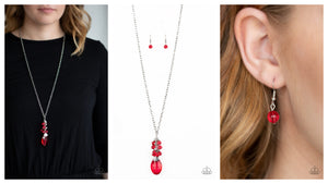 Crystal Cascade - Red N401