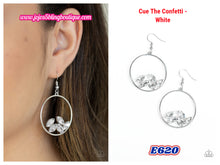 Load image into Gallery viewer, Cue The Confetti - White E620