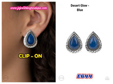 Load image into Gallery viewer, Desert Glow - Blue (Clip On) E644