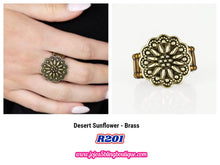 Load image into Gallery viewer, Desert Sunflowers - Brass R201