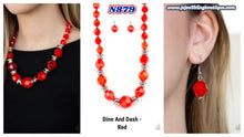 Load image into Gallery viewer, Dine And Dash - Red N879