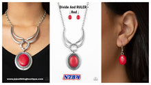 Load image into Gallery viewer, Divide And RULER - Red N784