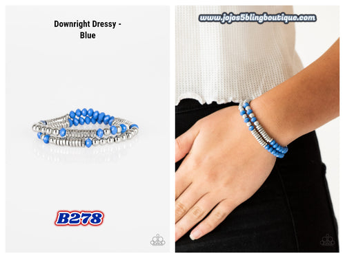 Downright Dressy - Blue B278