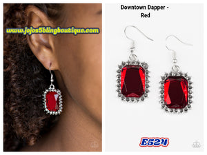 Downtown Dapper- Red E524