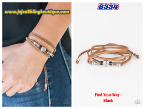 Find Your Way - Black B334