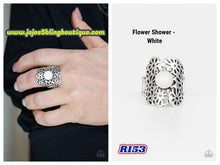 Load image into Gallery viewer, Flower Shower - White R153