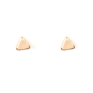Starlet Shimmer Post Earring - Gold Triangle C124