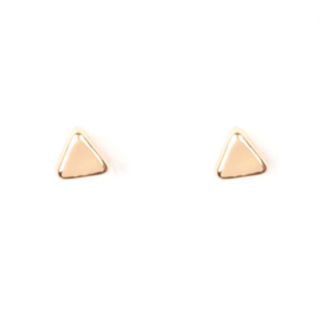 Starlet Shimmer Post Earring - Gold Triangle C124