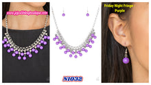 Load image into Gallery viewer, Friday Night Fringe - Purple N1032