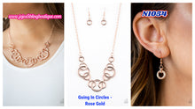 Load image into Gallery viewer, Going In Circles - Rose Gold N1054