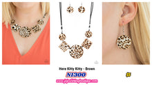 Load image into Gallery viewer, Here Kitty Kitty - Brown N1300