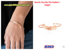 Load image into Gallery viewer, How Do You Like This FEATHER? - Copper B363