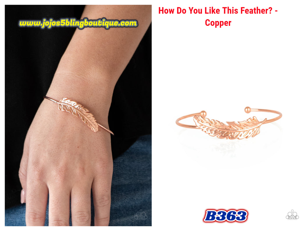 How Do You Like This FEATHER? - Copper B363