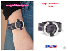Load image into Gallery viewer, Jungle Cat Couture - Purple BW114