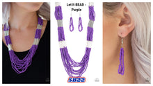 Load image into Gallery viewer, Let It BEAD - Purple SB22