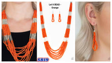 Load image into Gallery viewer, Let It BEAD - Orange SB19