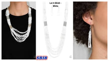 Load image into Gallery viewer, Let It Bead - White SB18
