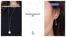 Load image into Gallery viewer, Liberty And Justice For All - Blue N1020