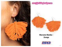 Load image into Gallery viewer, Macrame Mamba - Orange E643