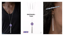 Load image into Gallery viewer, Malibu Mandala - Purple N875