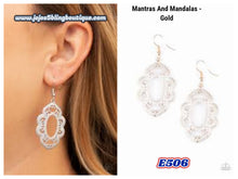 Load image into Gallery viewer, Mantras And Mandalas - Gold E506