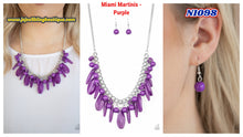 Load image into Gallery viewer, Miami Martinis - Purple N1098