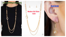 Load image into Gallery viewer, Modern Girl Glam - Gold N1144