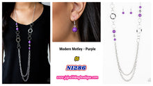 Load image into Gallery viewer, Modern Motley - Purple N1286