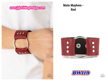 Load image into Gallery viewer, Moto Mayhem - Red BW119