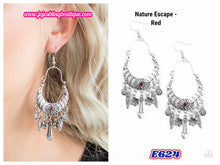 Load image into Gallery viewer, Nature Escape - Red E624