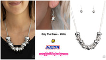 Load image into Gallery viewer, Only The Brave - White N1274