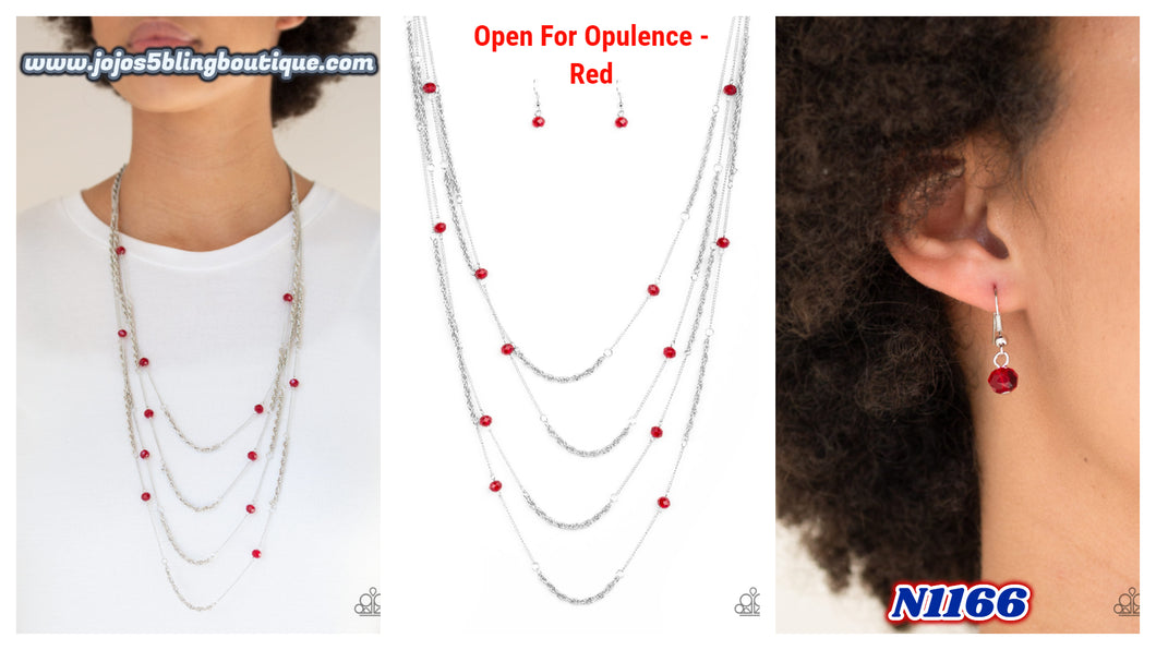 Open For Opulence - Red N1166