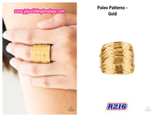 Load image into Gallery viewer, Paleo Patterns - Gold R216